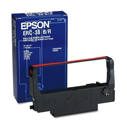 Ribbon Cassette ERC-38(Black/Red) EPSON Standard Ribbon Cassette ERC-38(Black/Red) EPSON Standard